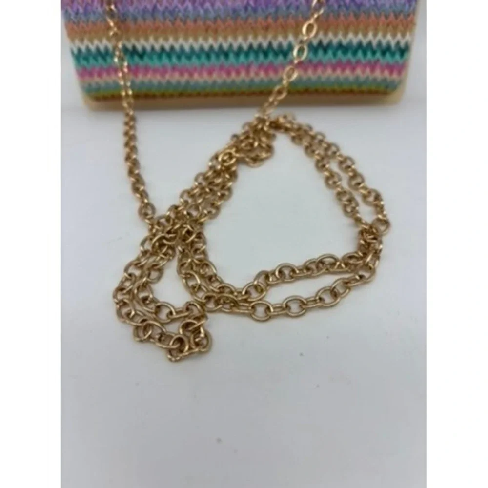 Bohemian Woven Chevron Clutch Multi-Color Wood Frame Ball Clasp Chic